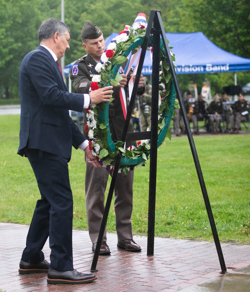 10th Mountain Division (LI) and Fort Drum Host Memorial Day Ceremony