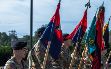 Headquarters and Headquarters Battalion change of command