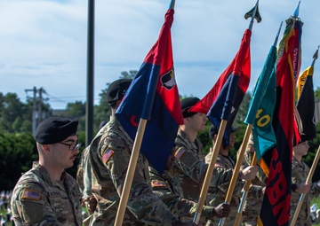 Headquarters and Headquarters Battalion change of command