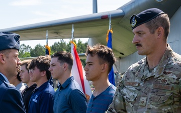 Future of the Force: 125th FW Enlists Eight Next-Gen Airmen