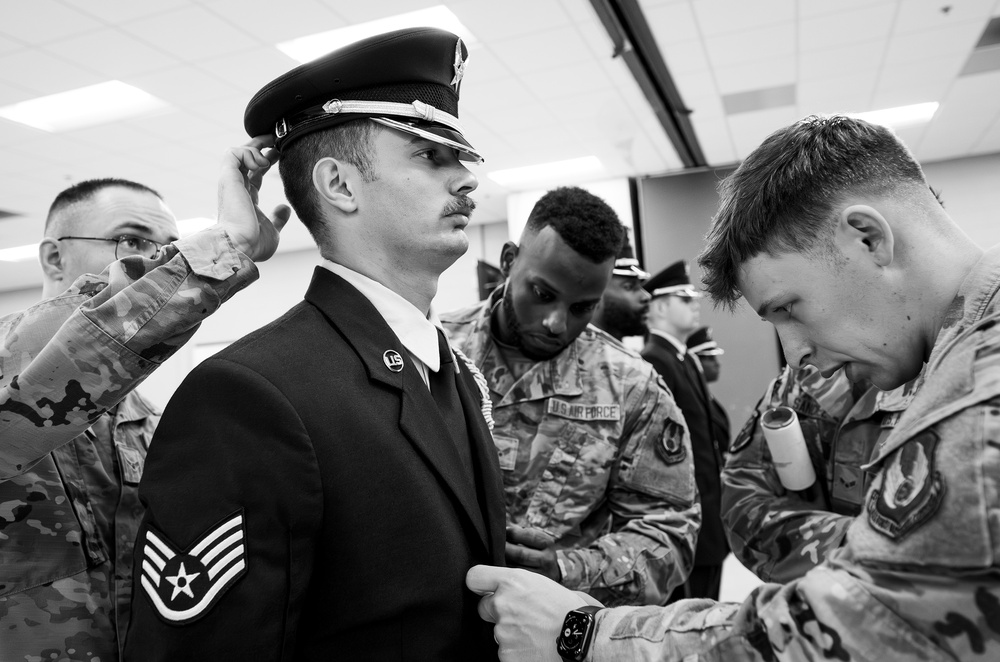 Honor Guard training Week 4