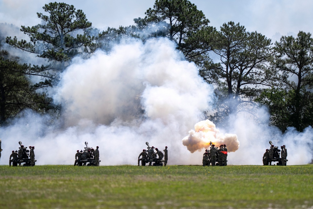 SD Delivers Remarks at 82nd Airborne Division Review at Fort Bragg