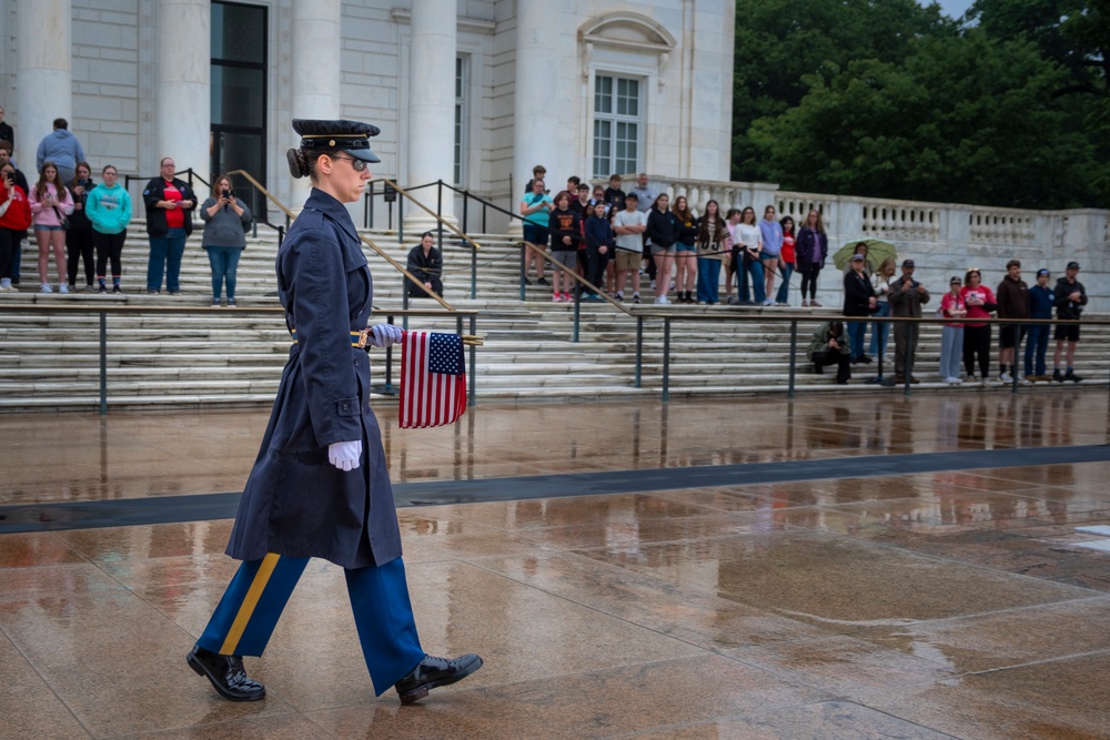 The Old Guard's 77th Year of “Flags In” at Arlington National Cemetery