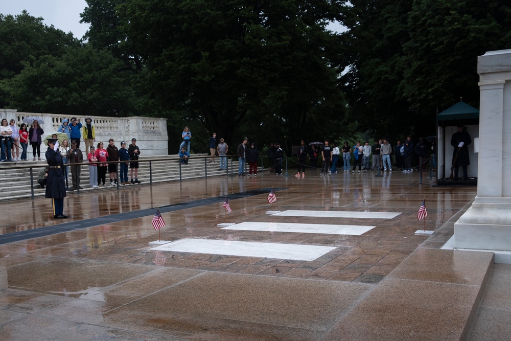 The Old Guard's 77th Year of “Flags In” at Arlington National Cemetery