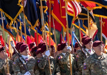 SD Delivers Remarks at 82nd Airborne Division Review at Fort Bragg