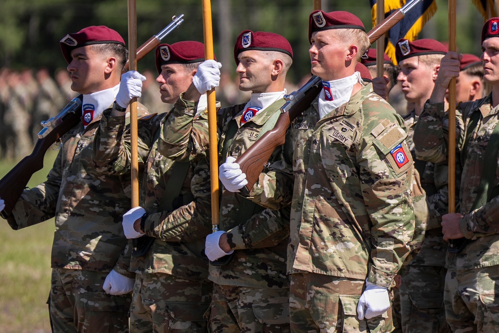 SD Delivers Remarks at 82nd Airborne Division Review at Fort Bragg