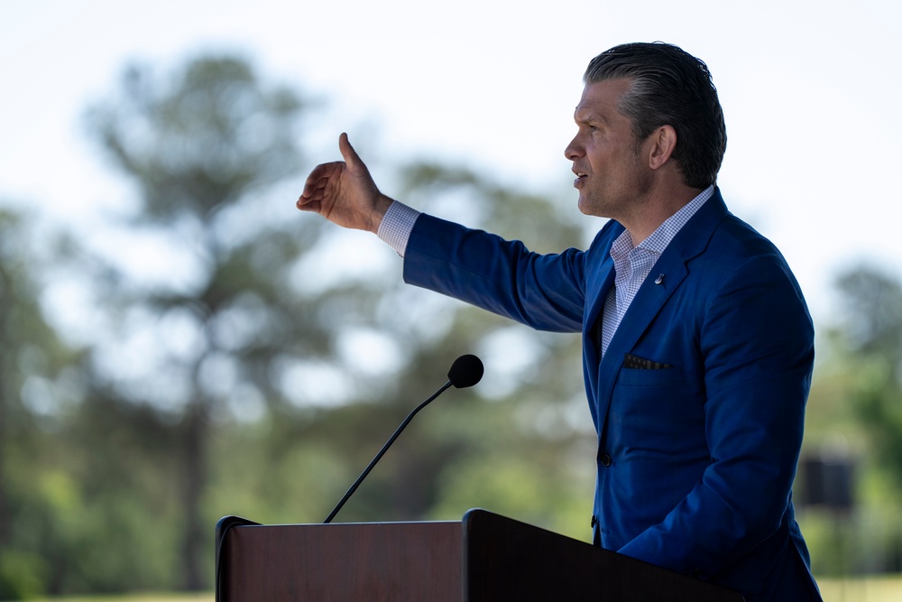 SD Delivers Remarks at 82nd Airborne Division Review at Fort Bragg