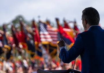 SD Delivers Remarks at 82nd Airborne Division Review at Fort Bragg