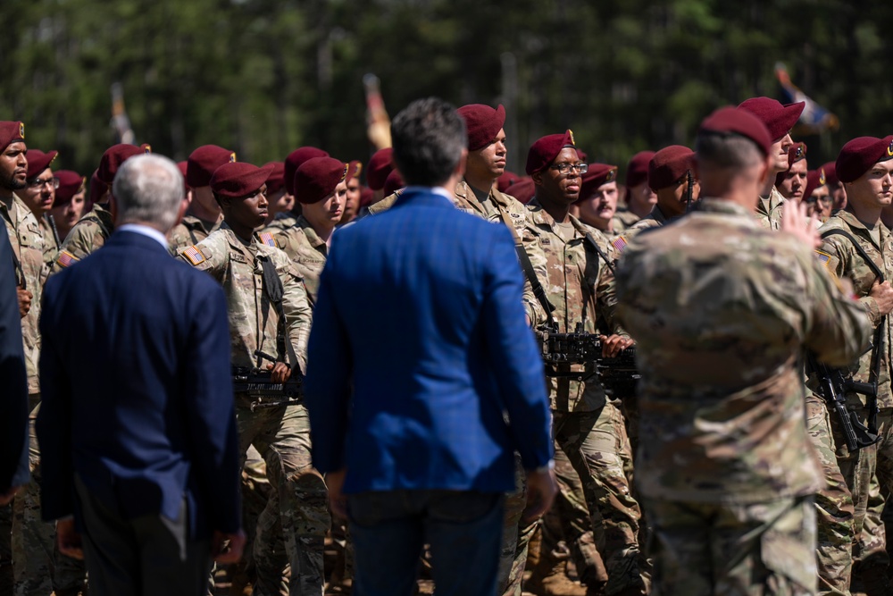 SD Delivers Remarks at 82nd Airborne Division Review at Fort Bragg SD Delivers Remarks at 82nd Airborne Division Review at Fort Bragg