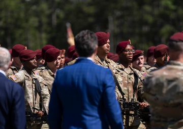 SD Delivers Remarks at 82nd Airborne Division Review at Fort Bragg