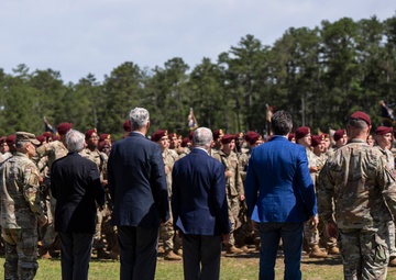 SD Delivers Remarks at 82nd Airborne Division Review at Fort Bragg
