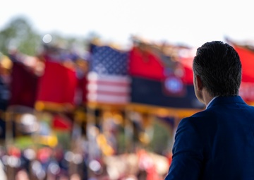 SD Delivers Remarks at 82nd Airborne Division Review at Fort Bragg