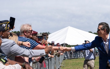 SD Delivers Remarks at 82nd Airborne Division Review at Fort Bragg