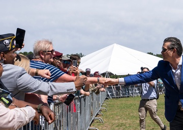 SD Delivers Remarks at 82nd Airborne Division Review at Fort Bragg