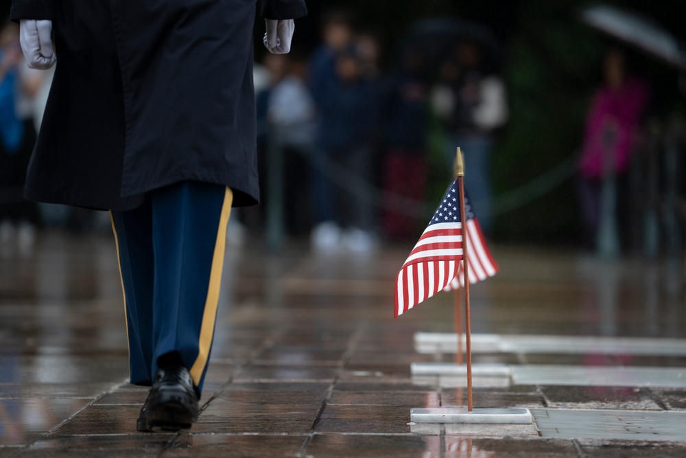 The Old Guard's 77th Year of “Flags In” at Arlington National Cemetery