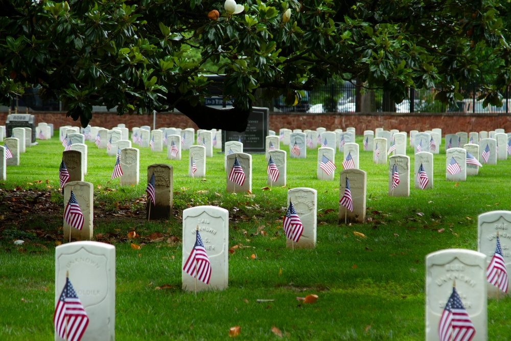 The Old Guard's 77th Year of “Flags In” at Arlington National Cemetery