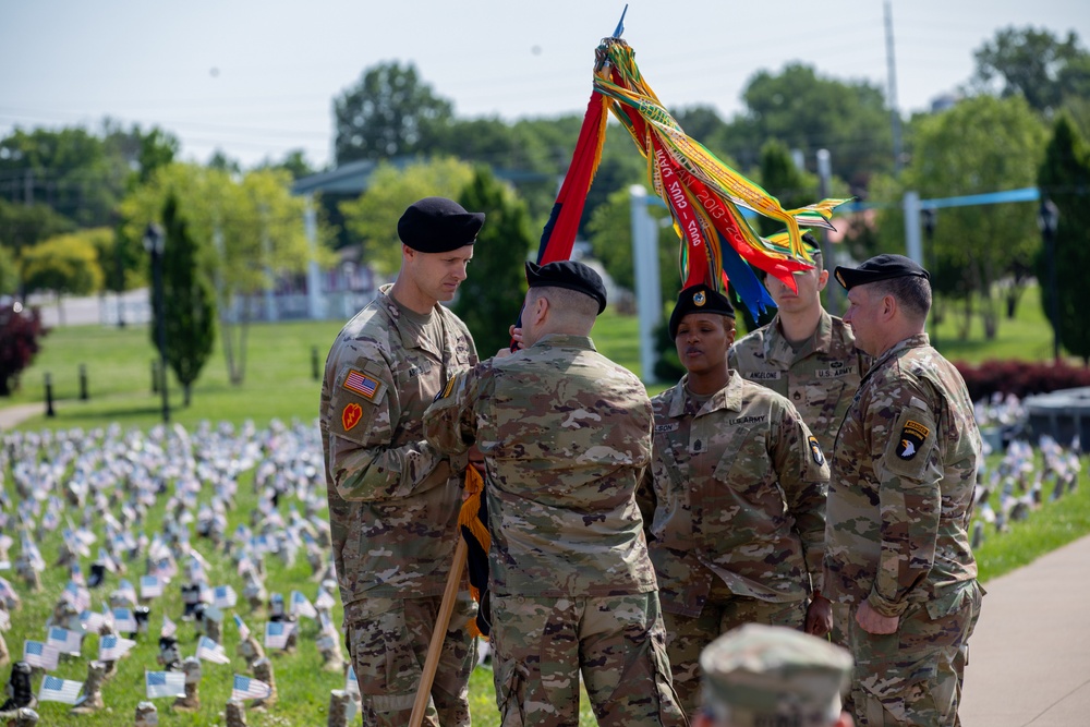 Headquarters and Headquarters Battalion change of command