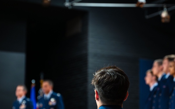 355th Wing commander attends AFROTC Detachment 020 commissioning ceremony