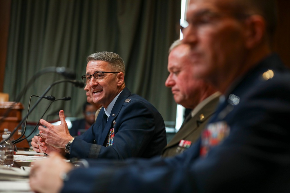 Nordhaus, reserve component senior leaders, testify before SAC-D