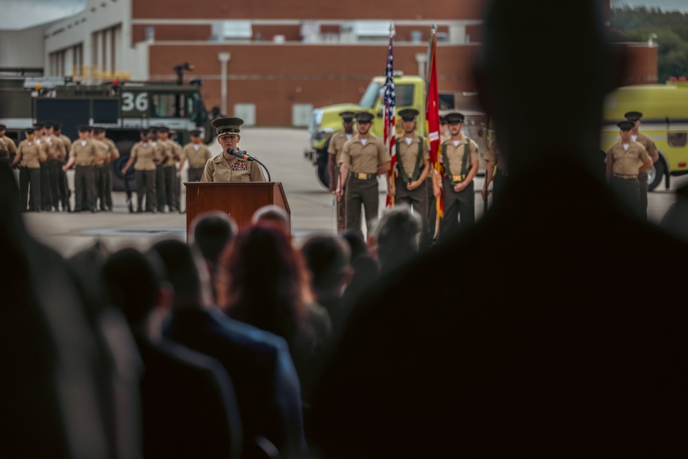 MCAF Change of Command