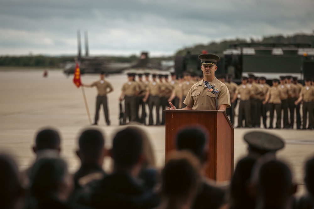 MCAF Change of Command