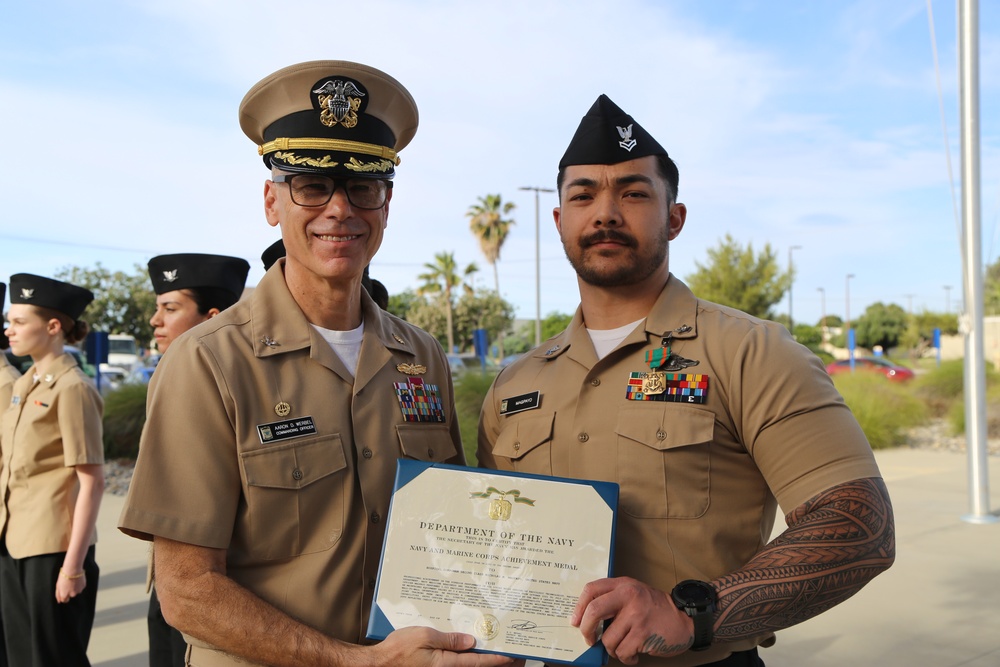 Awards Ceremony at Naval Health Clinic Lemoore May 16