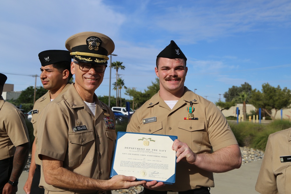 Awards Ceremony at Naval Health Clinic Lemoore May 16
