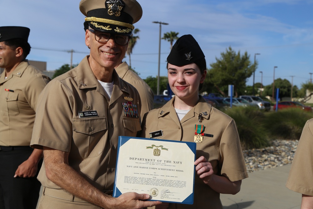 Awards Ceremony at Naval Health Clinic Lemoore May 16