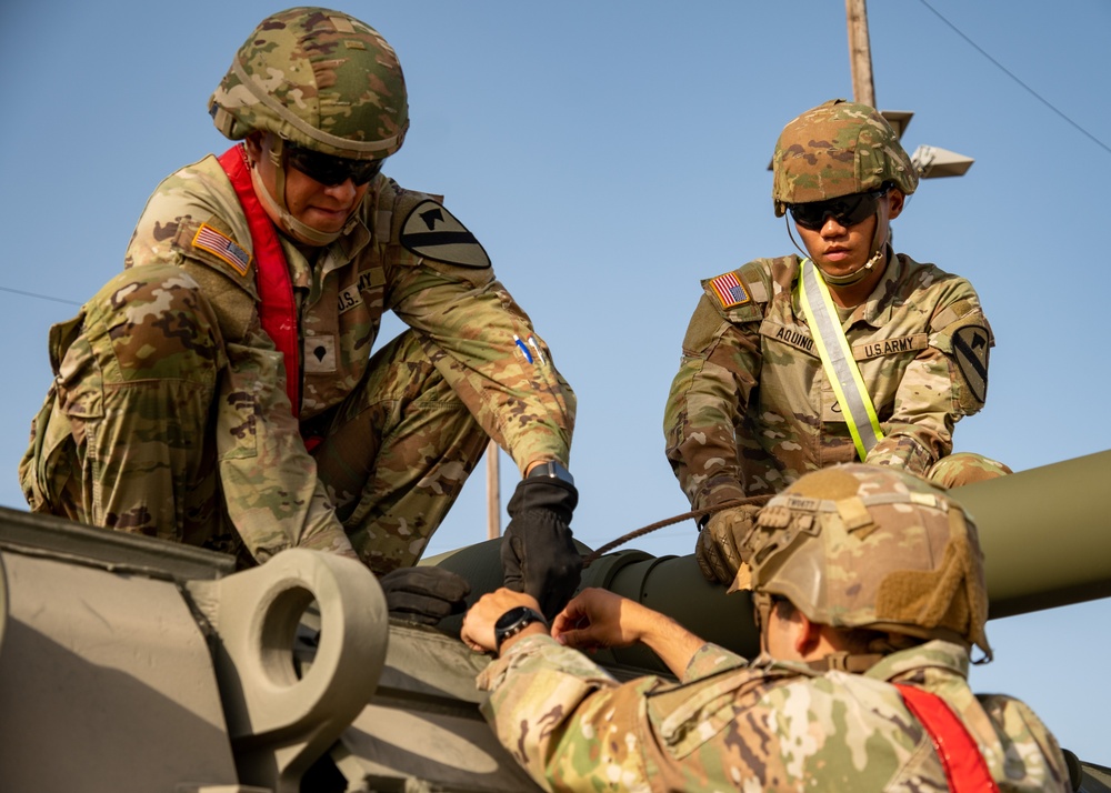 1st Cavalry Division conducts Railhead Operations for Army Birthday