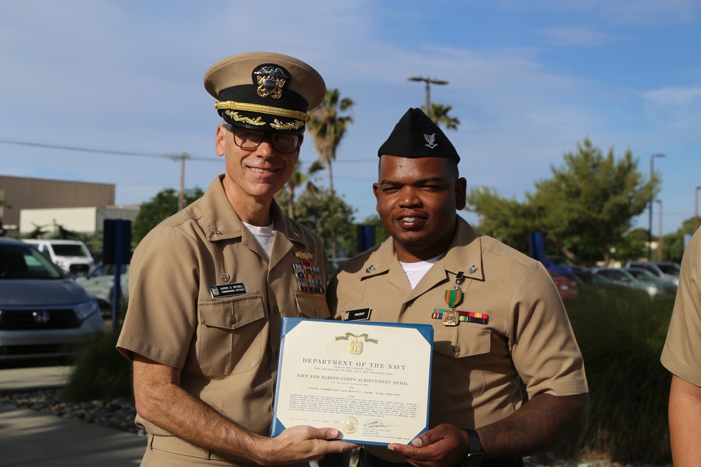 Awards Ceremony at Naval Health Clinic Lemoore May 16