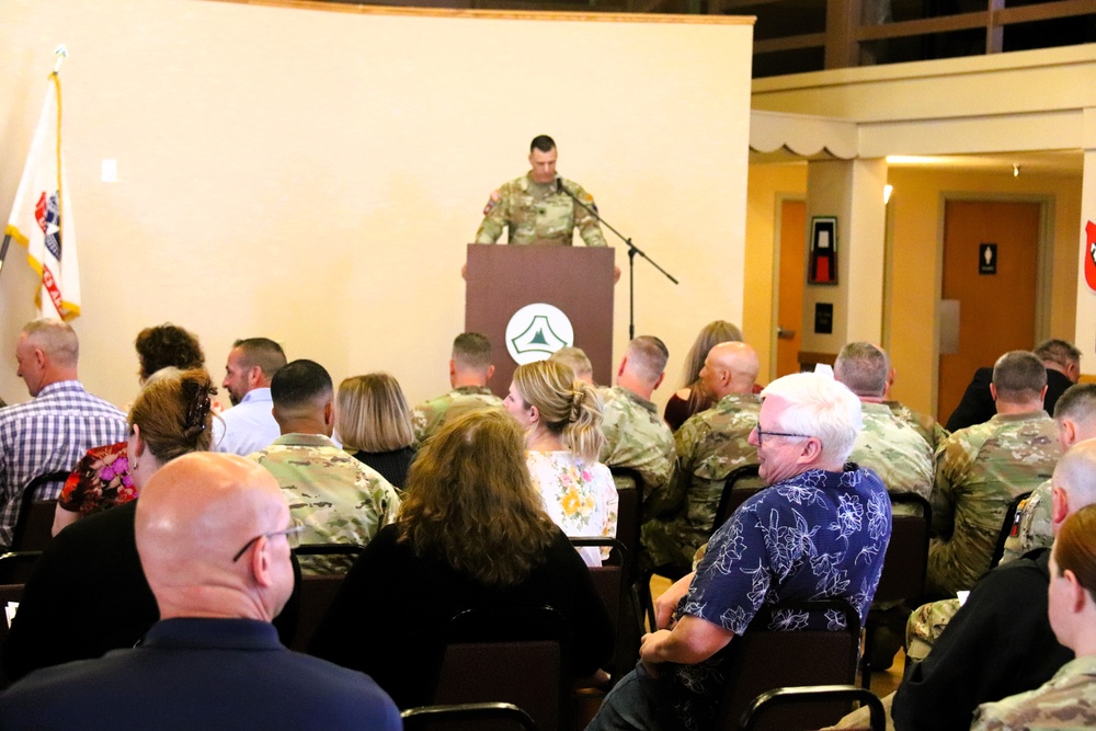 U.S. Army Garrison-Fort McCoy welcomes new command sergeant major during May change-of-responsibility ceremony
