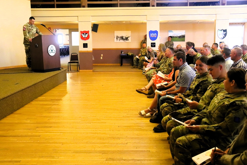 U.S. Army Garrison-Fort McCoy welcomes new command sergeant major during May change-of-responsibility ceremony