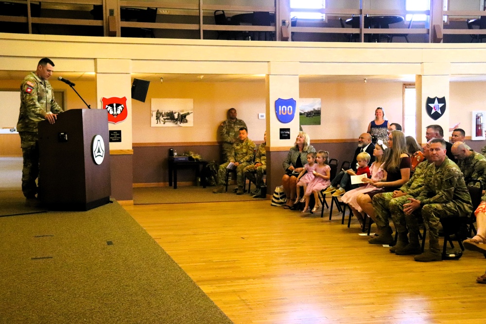 U.S. Army Garrison-Fort McCoy welcomes new command sergeant major during May change-of-responsibility ceremony