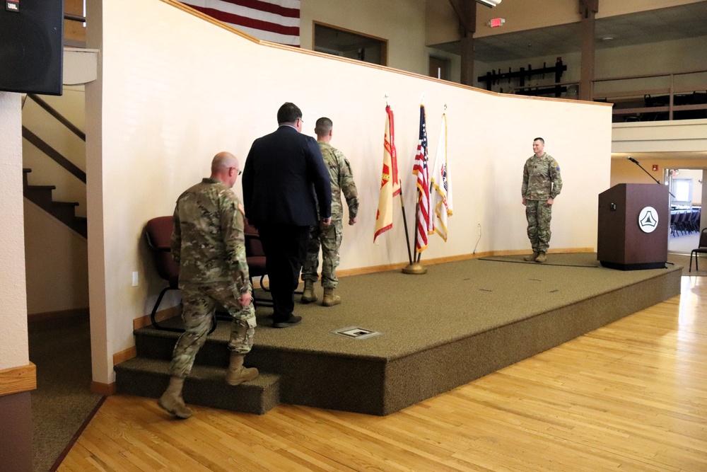 U.S. Army Garrison-Fort McCoy welcomes new command sergeant major during May change-of-responsibility ceremony
