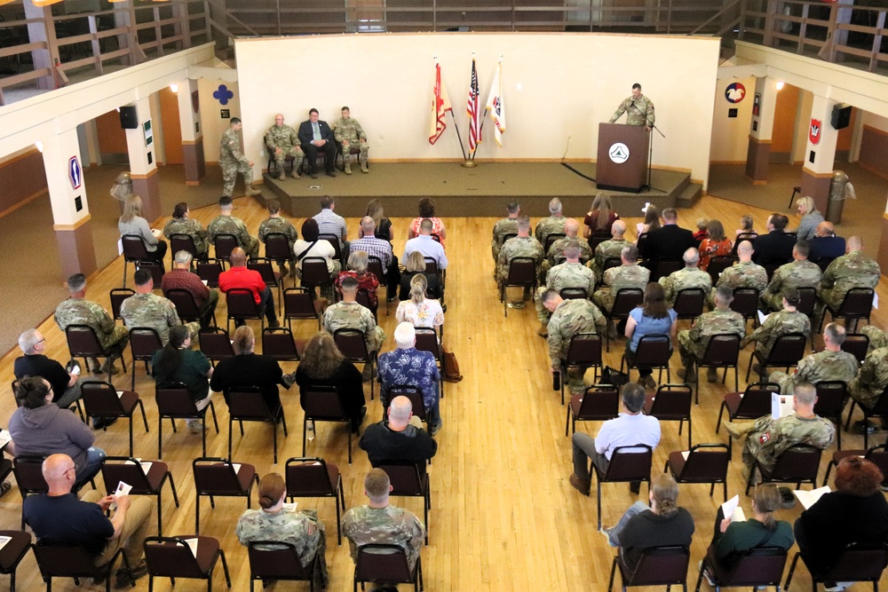 U.S. Army Garrison-Fort McCoy welcomes new command sergeant major during May change-of-responsibility ceremony