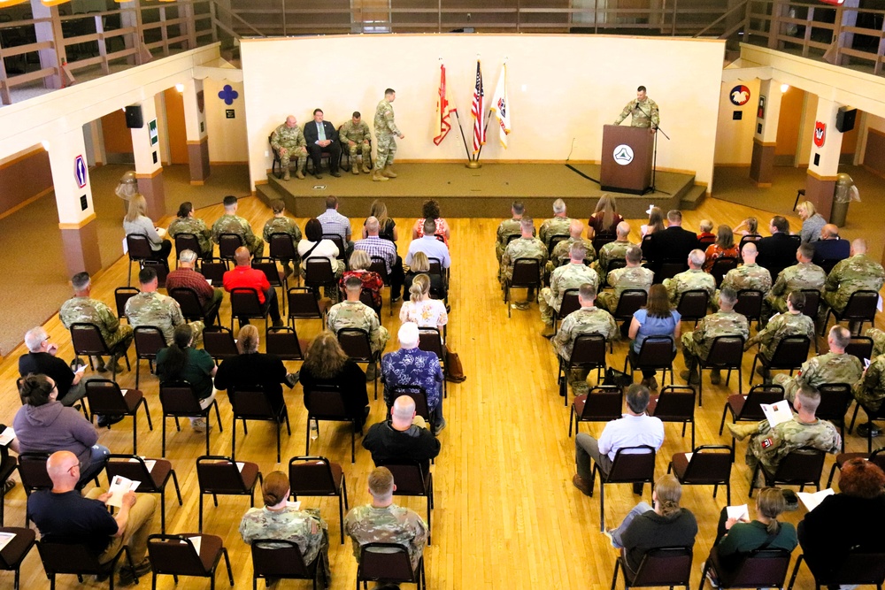 U.S. Army Garrison-Fort McCoy welcomes new command sergeant major during May change-of-responsibility ceremony