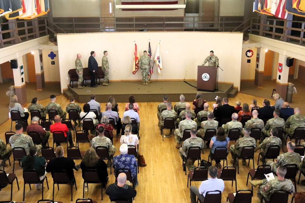 U.S. Army Garrison-Fort McCoy welcomes new command sergeant major during May change-of-responsibility ceremony