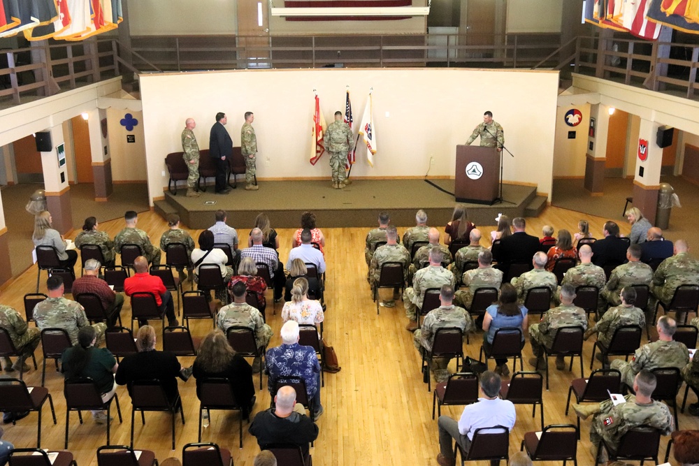 U.S. Army Garrison-Fort McCoy welcomes new command sergeant major during May change-of-responsibility ceremony
