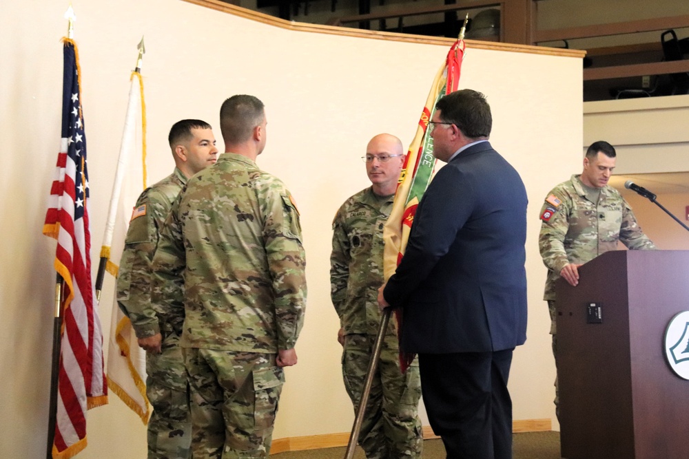 U.S. Army Garrison-Fort McCoy welcomes new command sergeant major during May change-of-responsibility ceremony