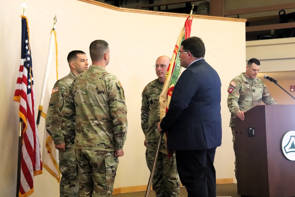 U.S. Army Garrison-Fort McCoy welcomes new command sergeant major during May change-of-responsibility ceremony