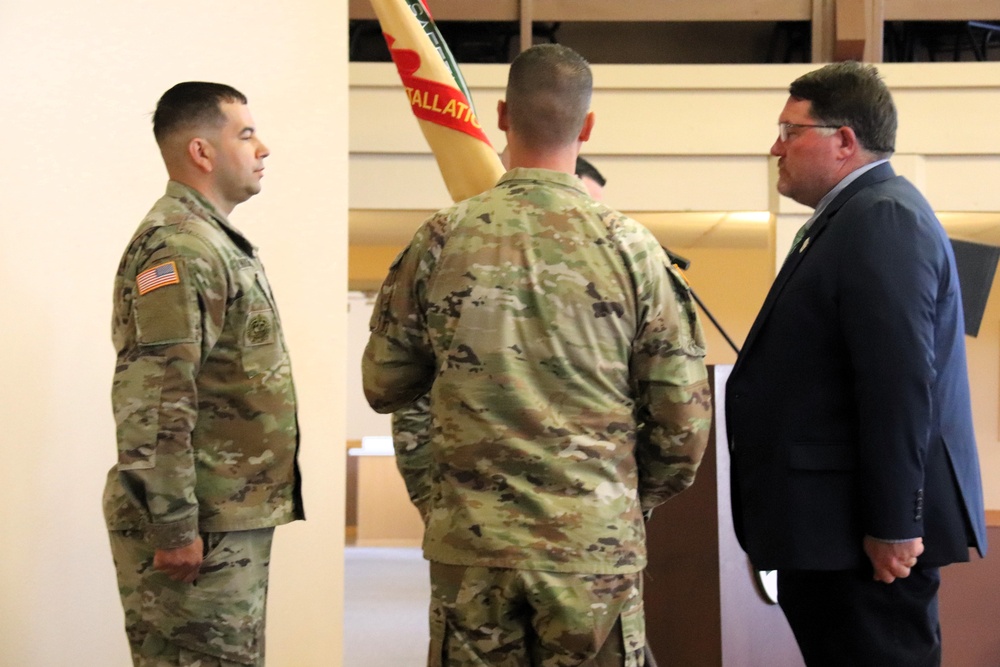 U.S. Army Garrison-Fort McCoy welcomes new command sergeant major during May change-of-responsibility ceremony