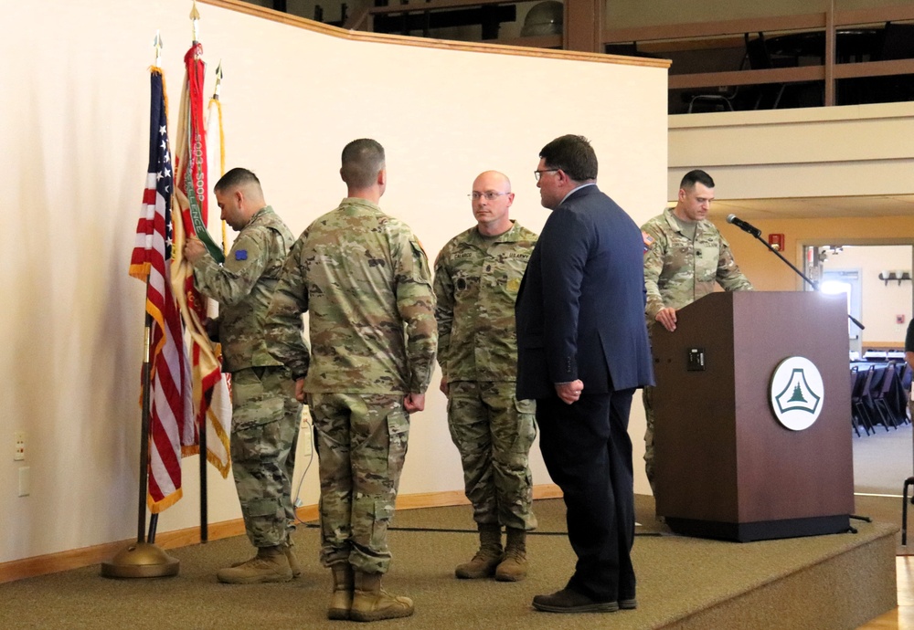 U.S. Army Garrison-Fort McCoy welcomes new command sergeant major during May change-of-responsibility ceremony