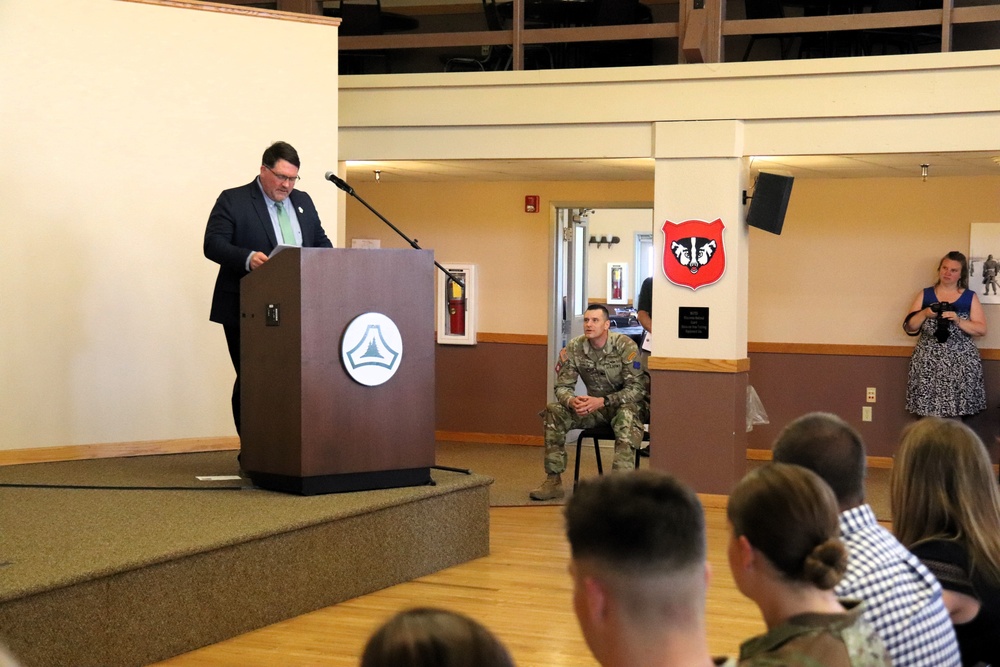 U.S. Army Garrison-Fort McCoy welcomes new command sergeant major during May change-of-responsibility ceremony