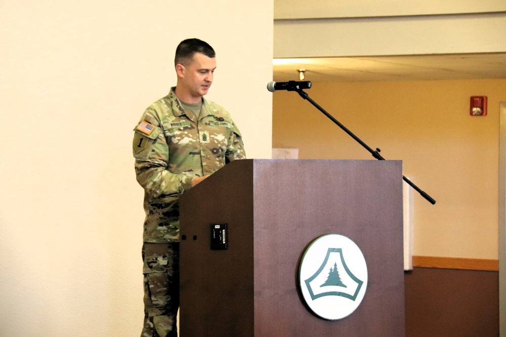 U.S. Army Garrison-Fort McCoy welcomes new command sergeant major during May change-of-responsibility ceremony