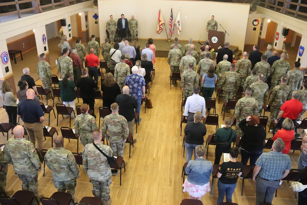 U.S. Army Garrison-Fort McCoy welcomes new command sergeant major during May change-of-responsibility ceremony