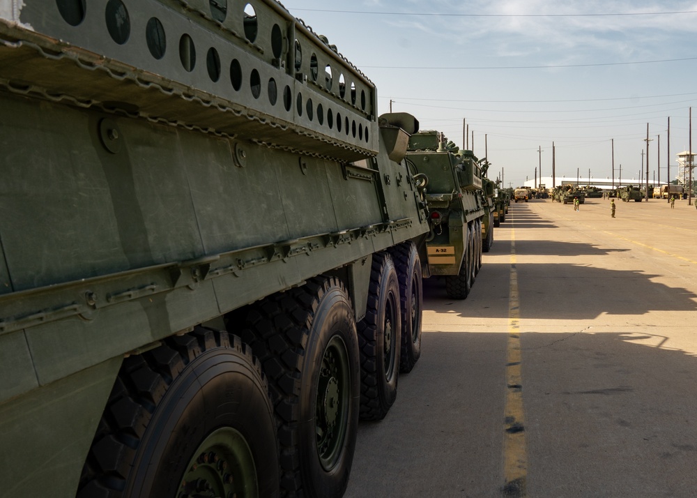 1st Cavalry Division conducts Railhead Operations for Army Birthday