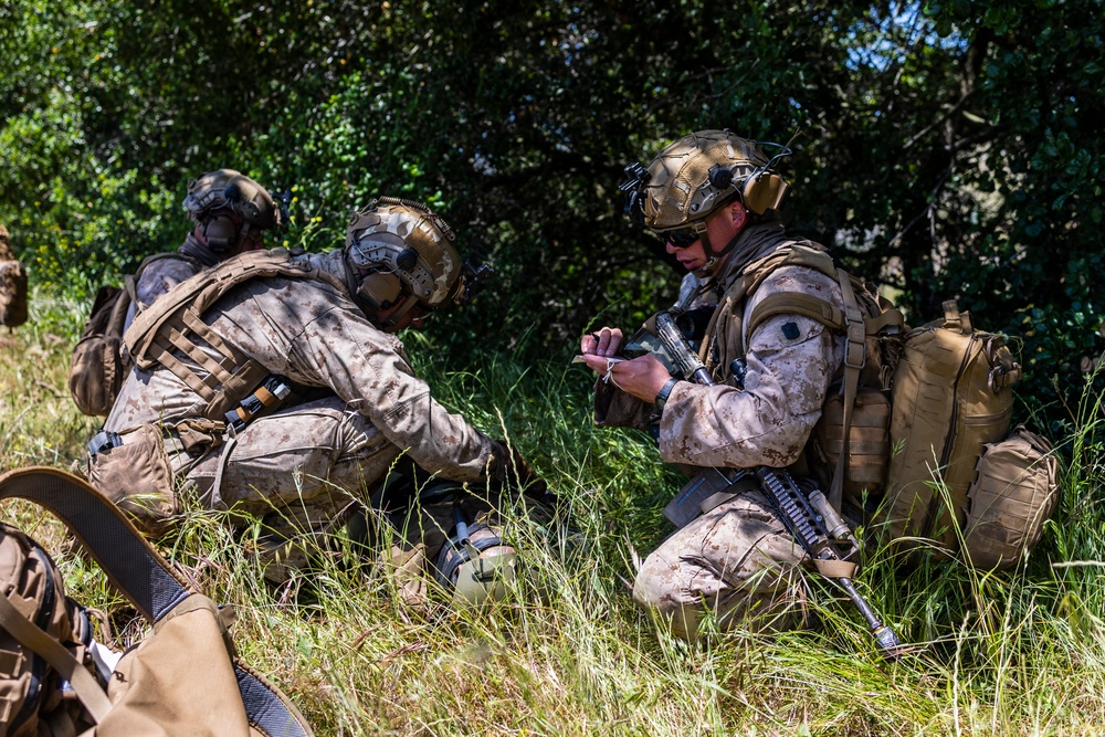 V31 executes EOTG TRAP course