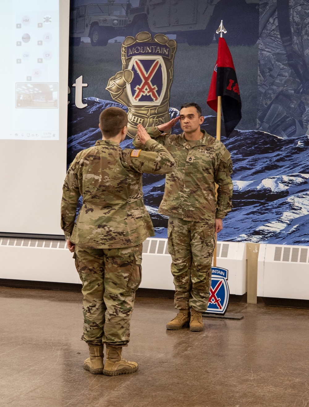 Signal Intelligence and Sustainment Company, Headquarters and Headquarters Battalion, 10th Mountain Division (LI) Change of Command Ceremony