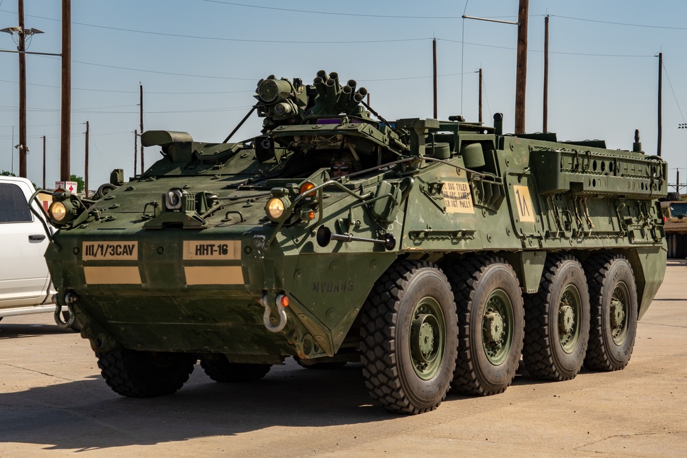 1st Cavalry Division conducts Railhead Operations for Army Birthday