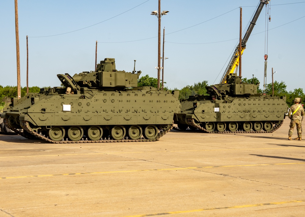 1st Cavalry Division conducts Railhead Operations for Army Birthday
